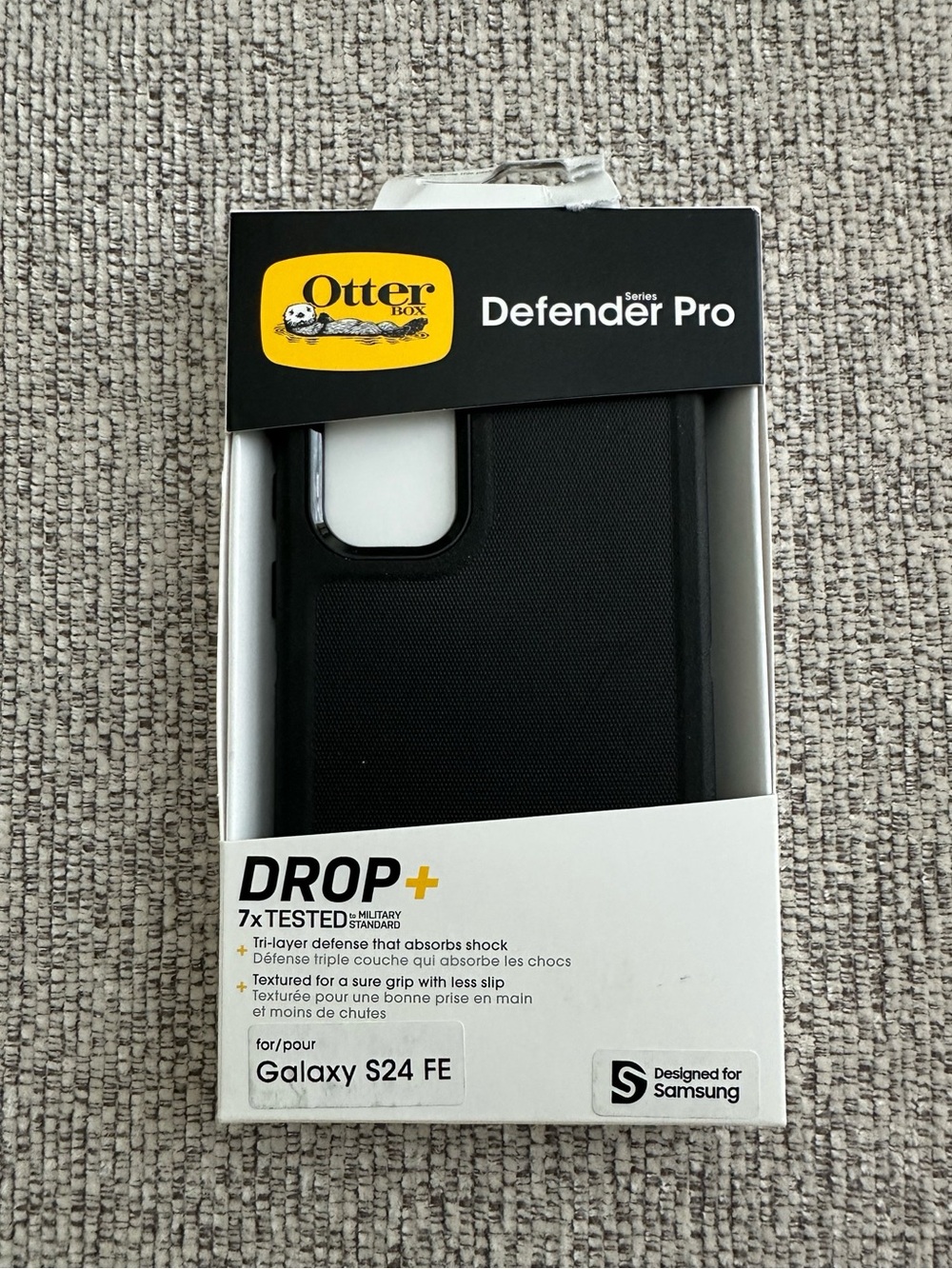 BRAND NEW OtterBox Defender Series Pro Case for Samsung Galaxy S24 FE (Black)
